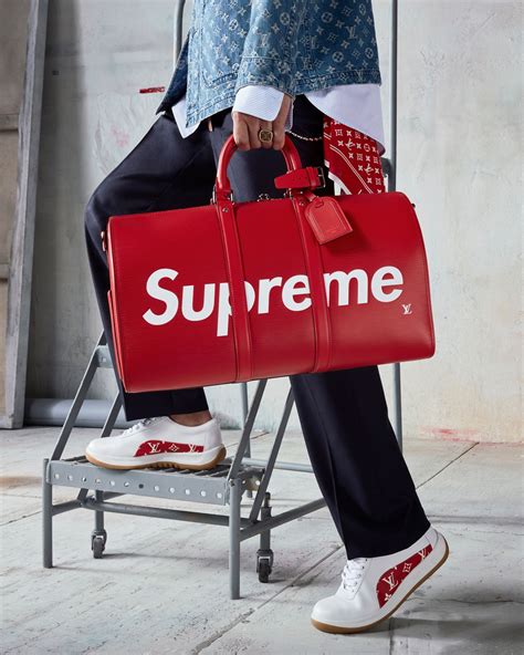 supreme lv shows|louis vuitton supreme collection.